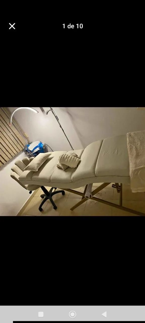 Maca luxuosa salão de beleza 