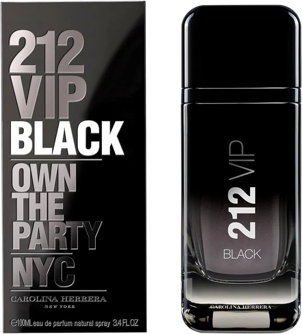 Perfume 212 VIP BLACK 100ml e 200ml! Original!
