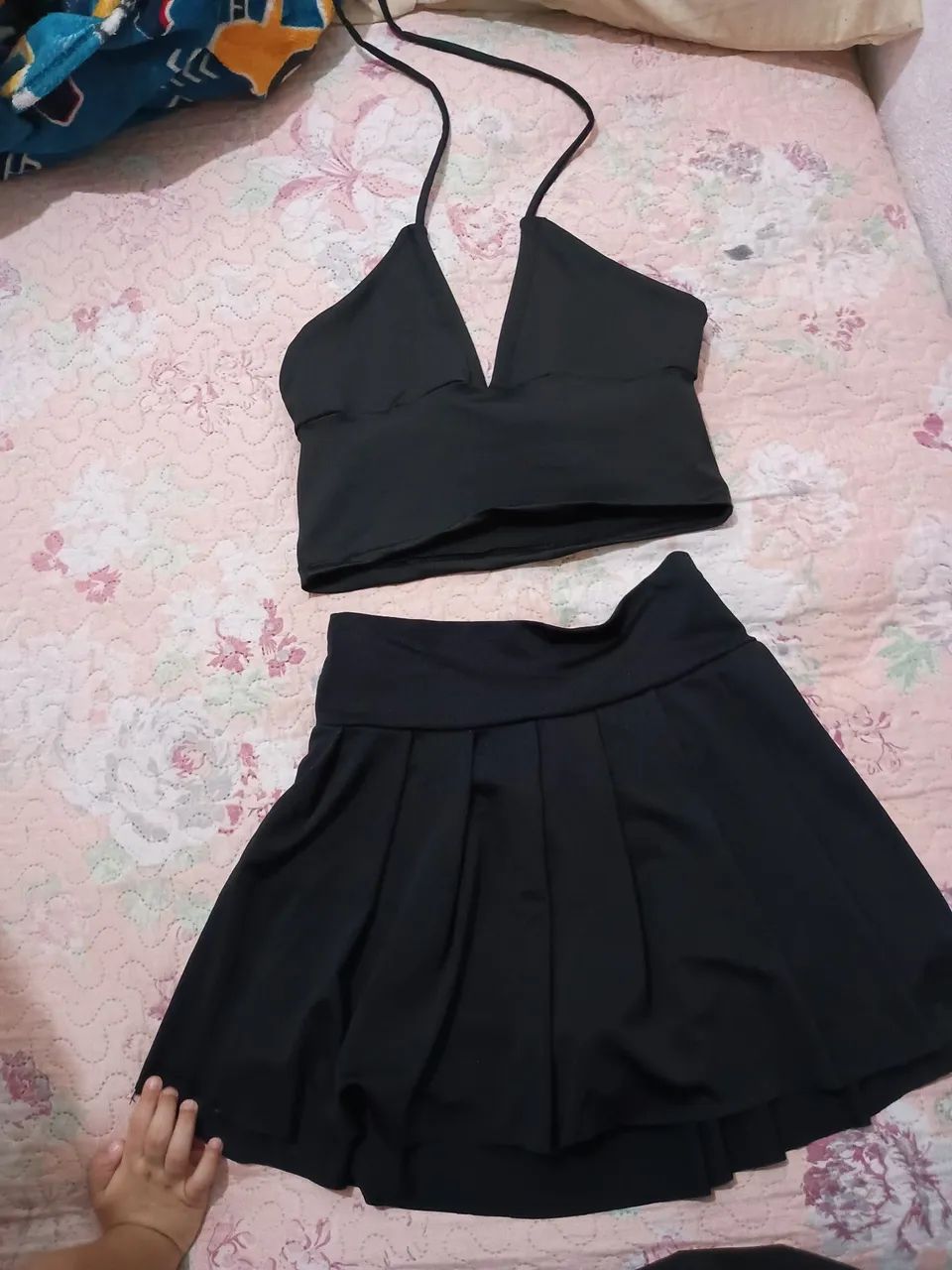 Conjunto short saia e cropped  - Foto 2
