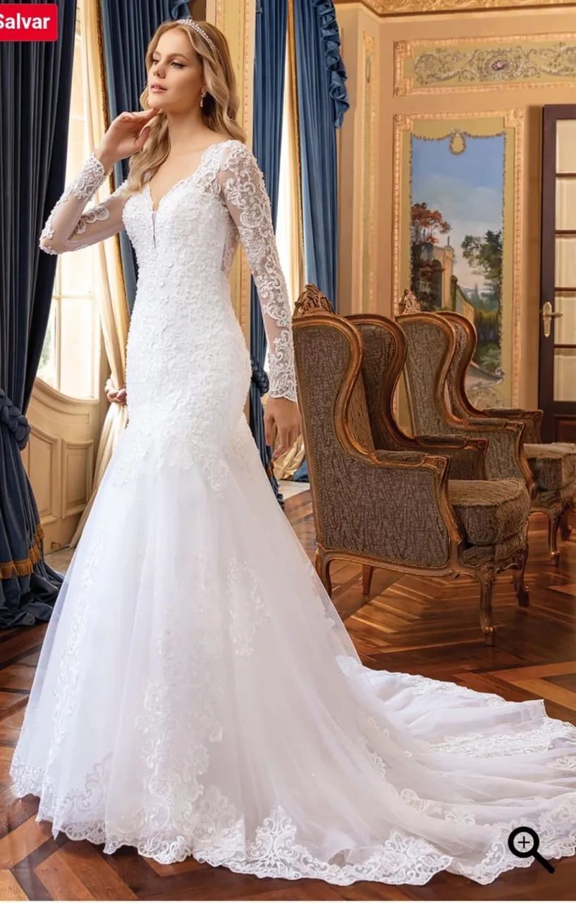 Vestido de noiva - Nunca usado - Foto 2