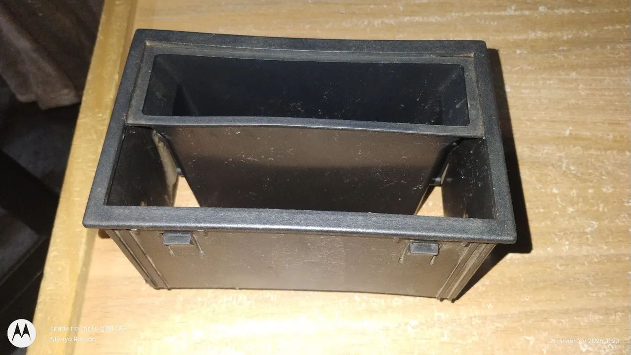 Moldura para DVD ou CD Player com porta objetos  - Foto 5