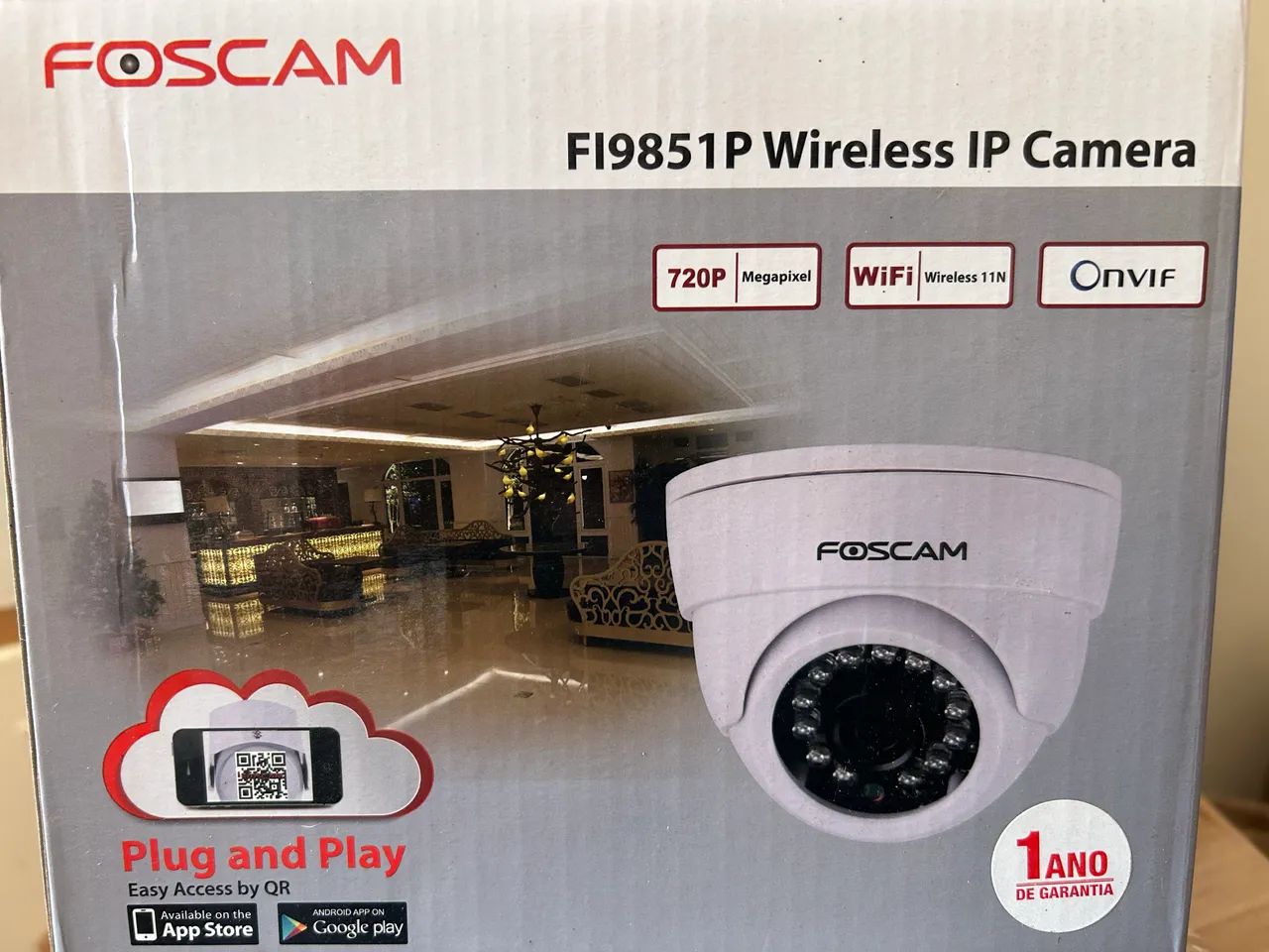 Câmera IP Wireless NOVA