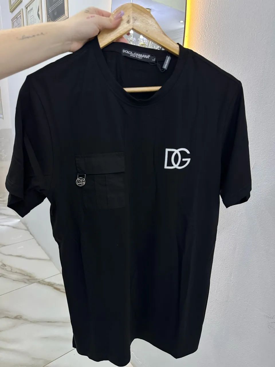 Camisa preta polo premium  - Foto 4