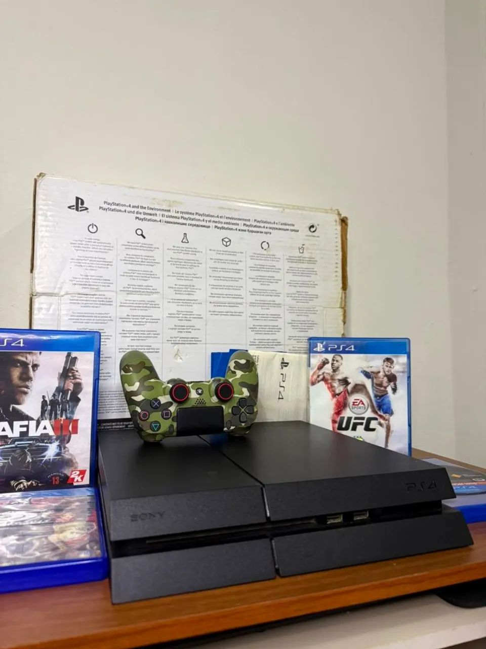 Ps4 com caixa e jogos pegando tudo perfeitamente  - Foto 4