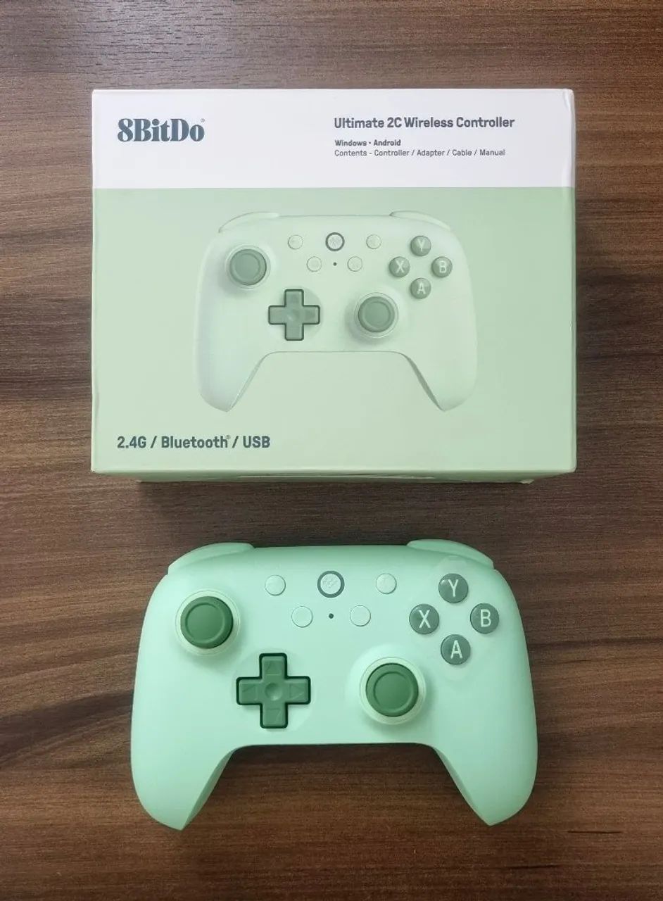 Controle 8BitDo Ultimate 2C novo