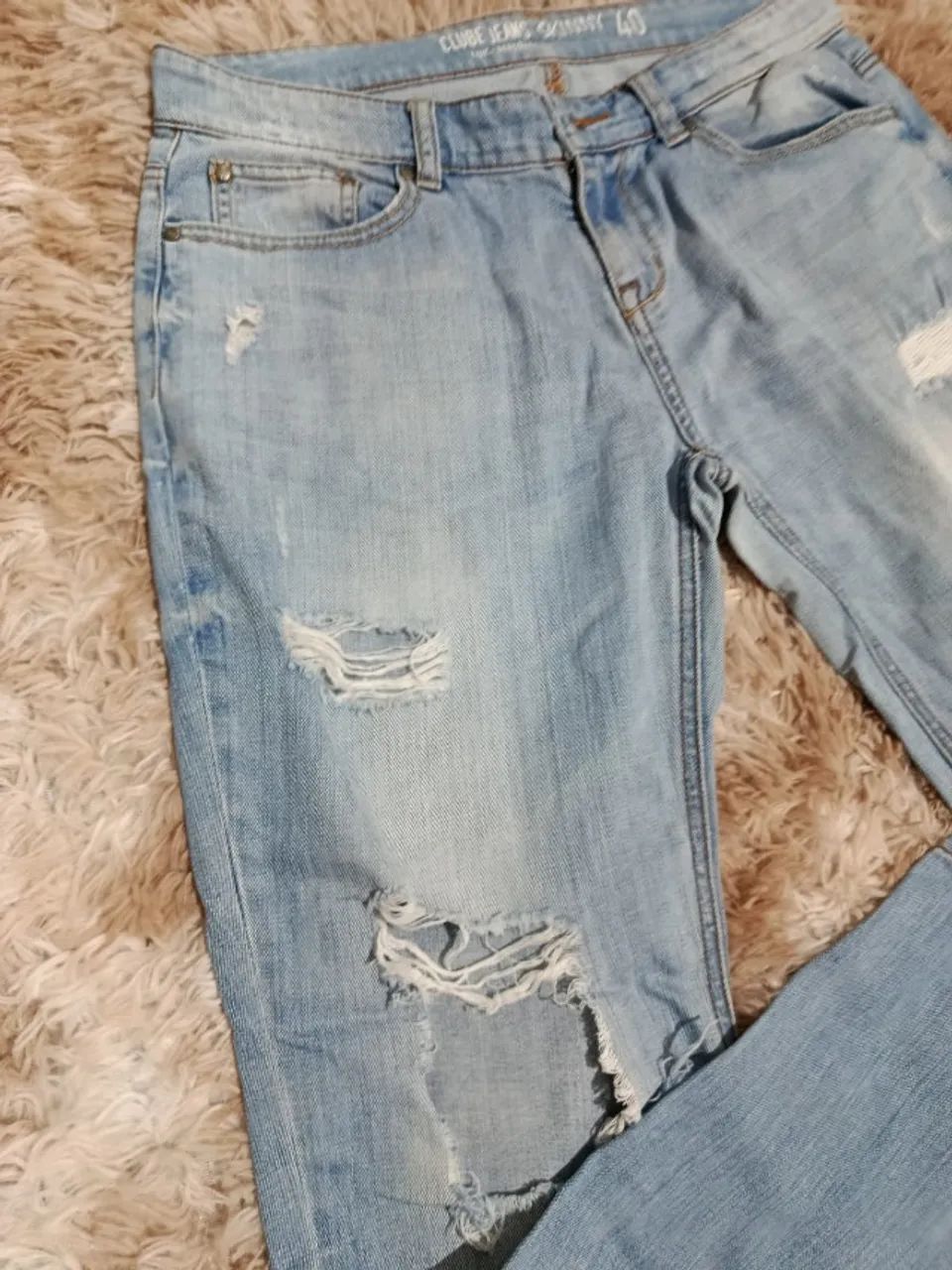 Calça Jeans Clara Destroyer Linda - Foto 2