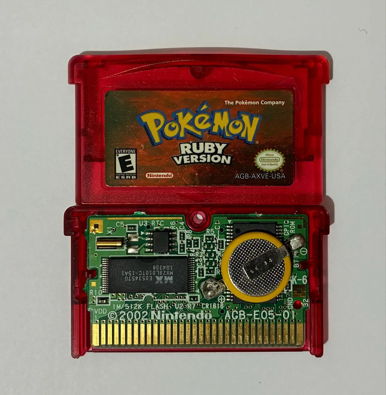 Pokémon Ruby Nintendo GBA 