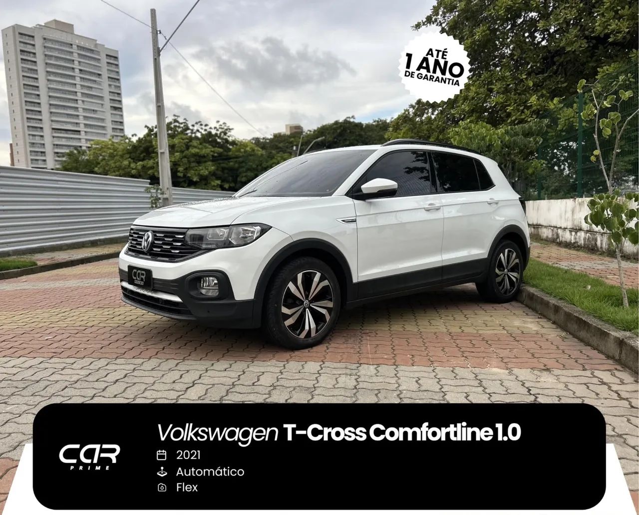 Volkswagen T-Cross T-Cross Comfor. 200 TSI 1.0 Flex 5p Aut. 2021
