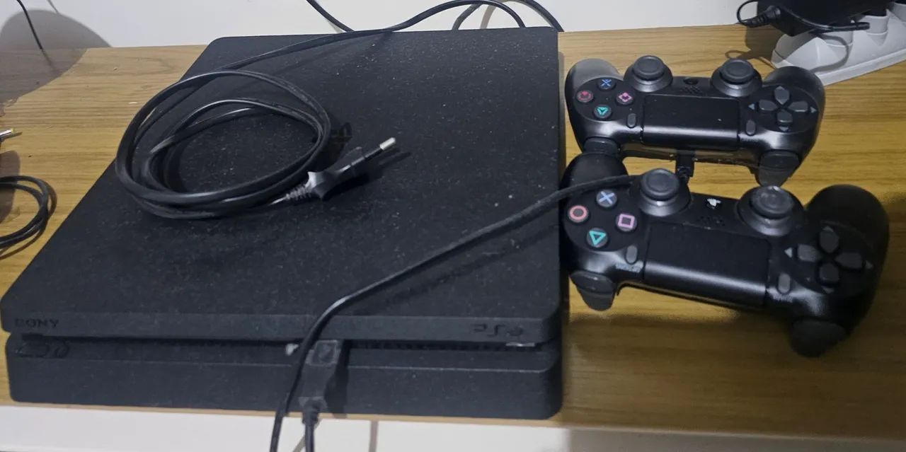PS4, slim perfeito estado de funcionamento. - Foto 2