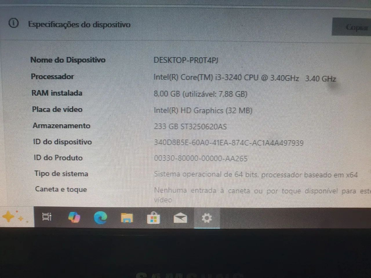 Computador i3 3240 8gb de ram - Foto 4