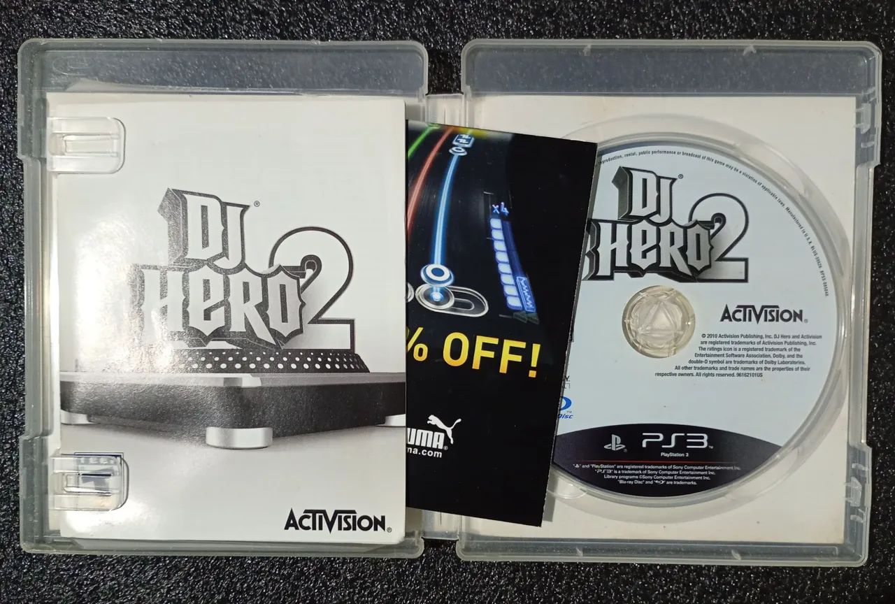 DJ hero 1 & 2 ps3 usado - Foto 5