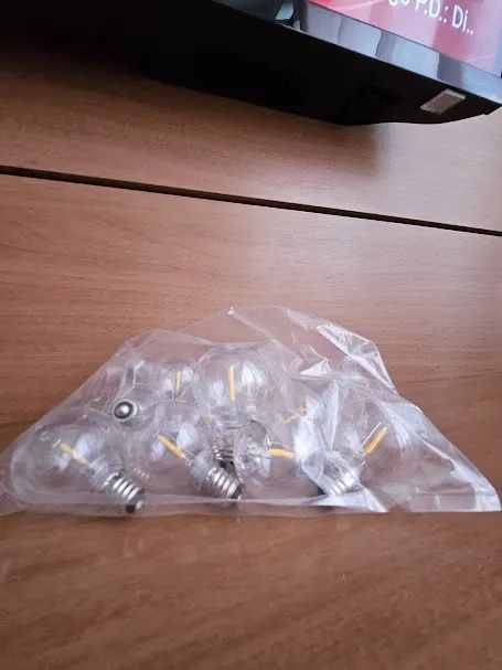 kit 10 lâmpadas G40 rosca E12 - Foto 2
