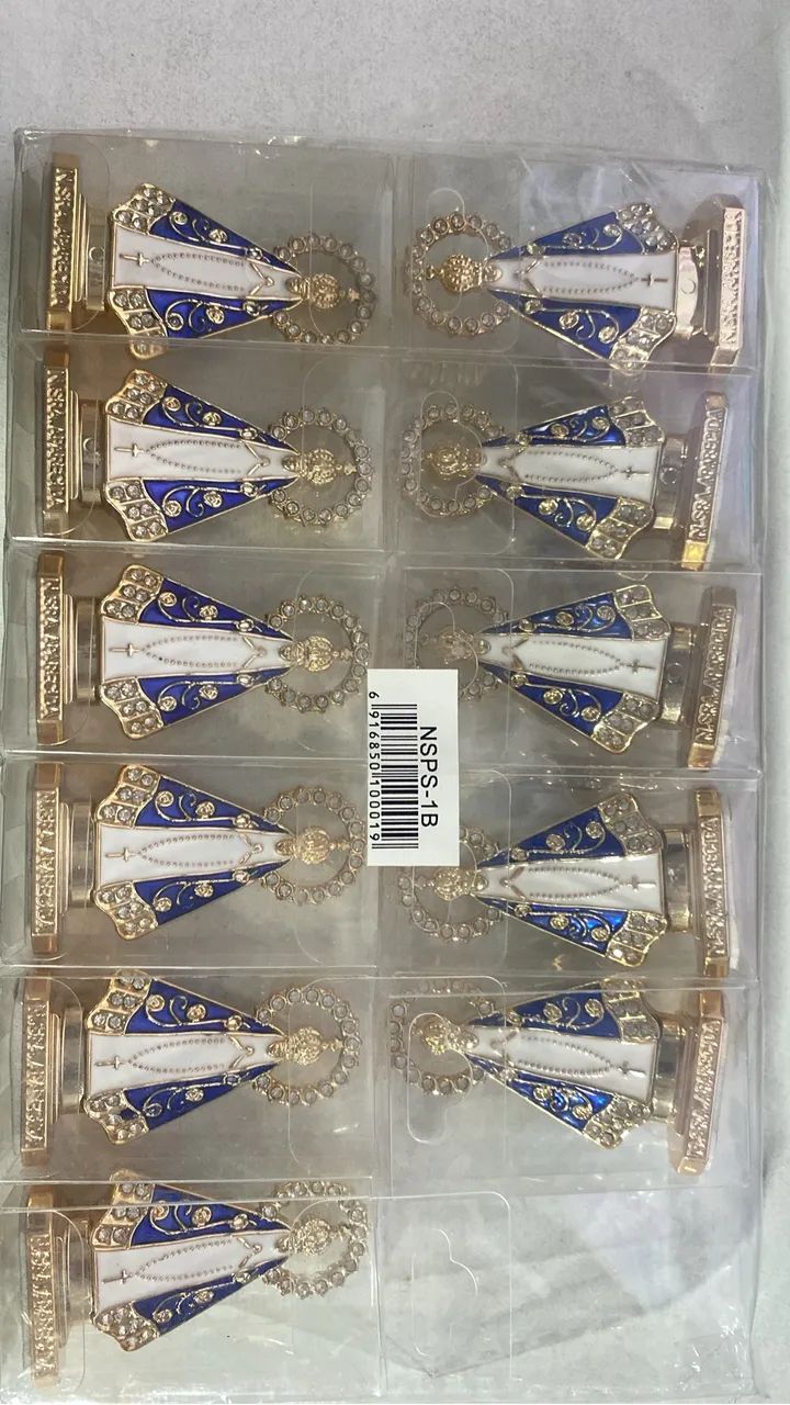 Nossa senhora auto colante e chaveiro - Foto 4