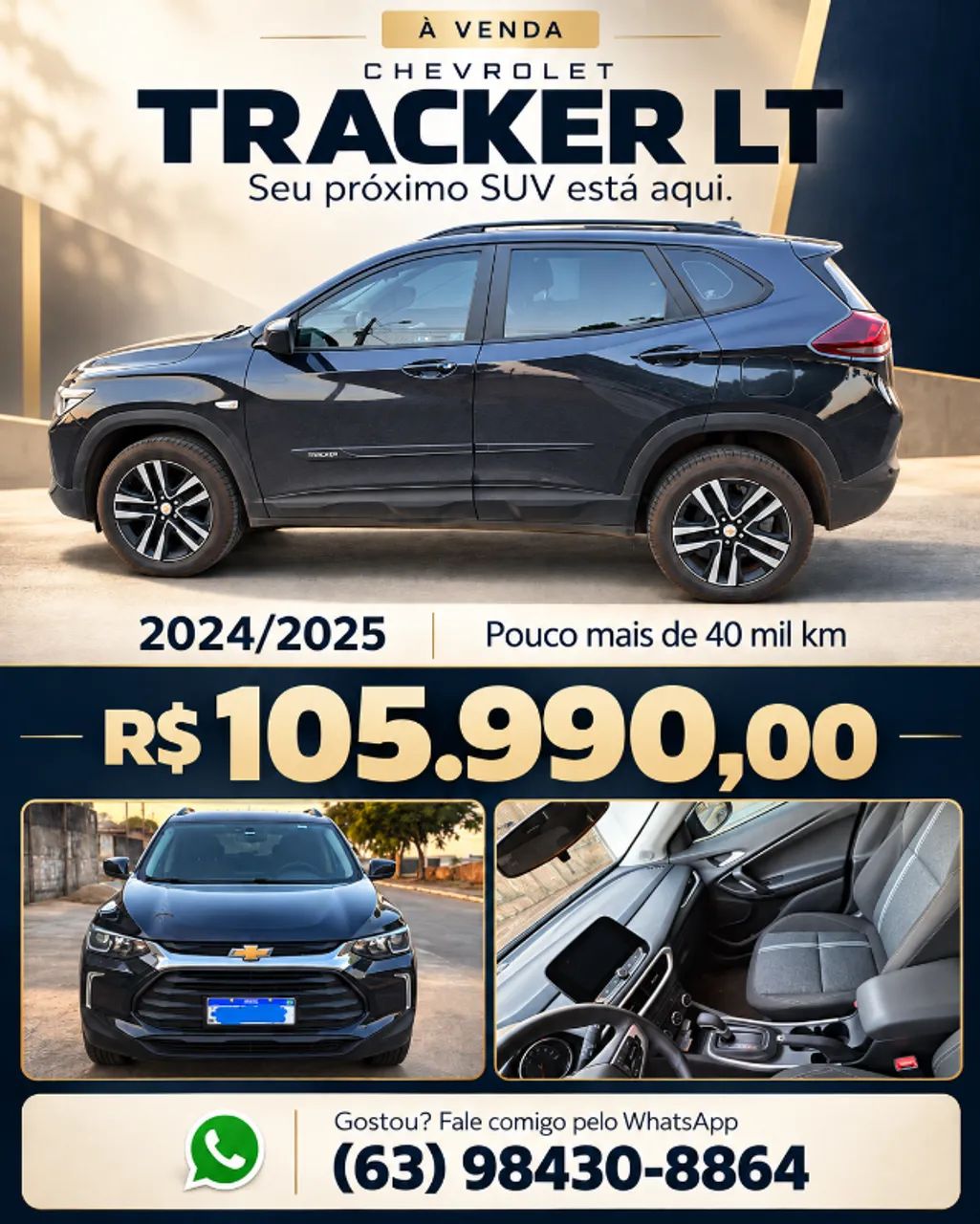 Chevrolet Tracker 1.0 TURBO 12V AT 2025