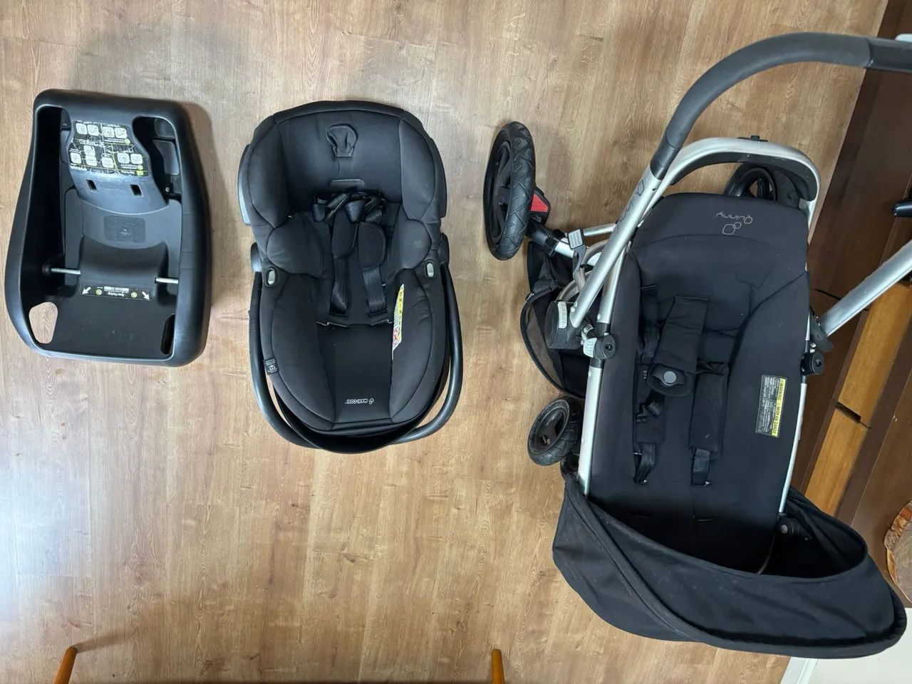 Carrinho de Bebê Quinny + Bebê conforto Máximo Cosi - Foto 3