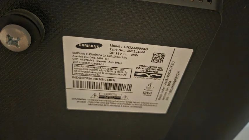 TV LED 32" Samsung (Modelo UN32J4000) - NÃO É SMART - Foto 3