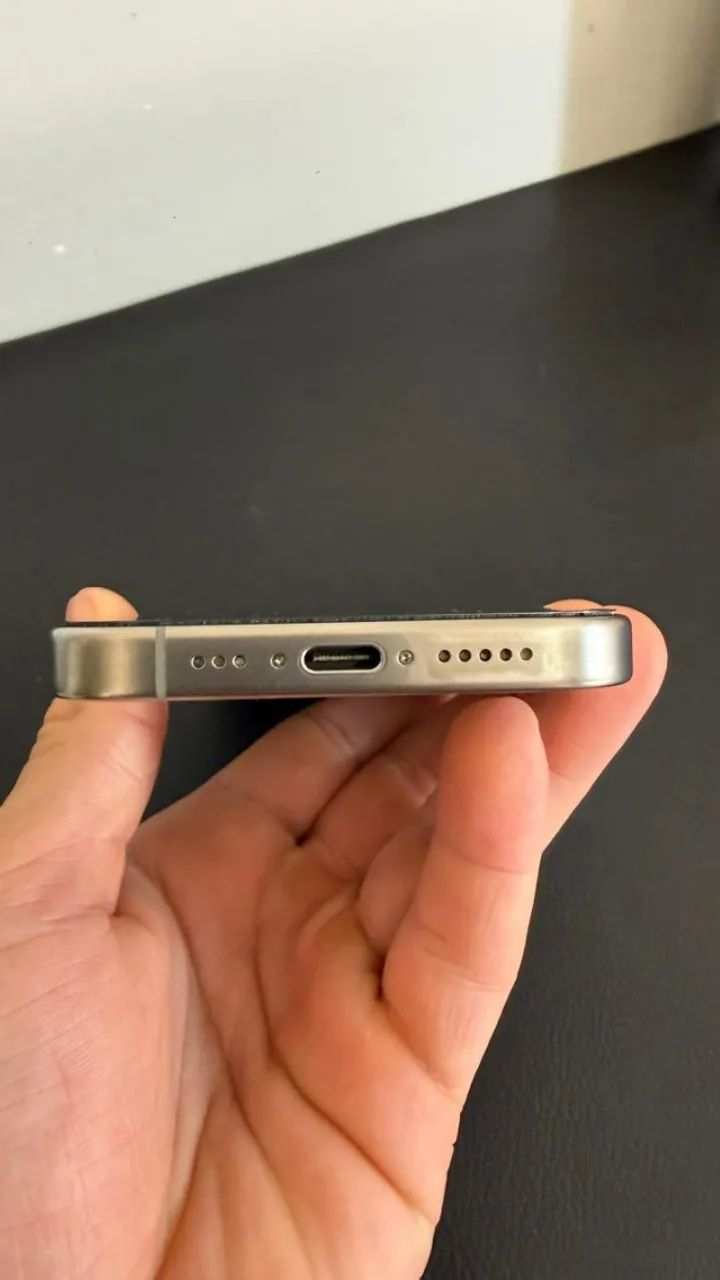 Iphone 15 Pro 256gb Natural Titanium - Foto 5
