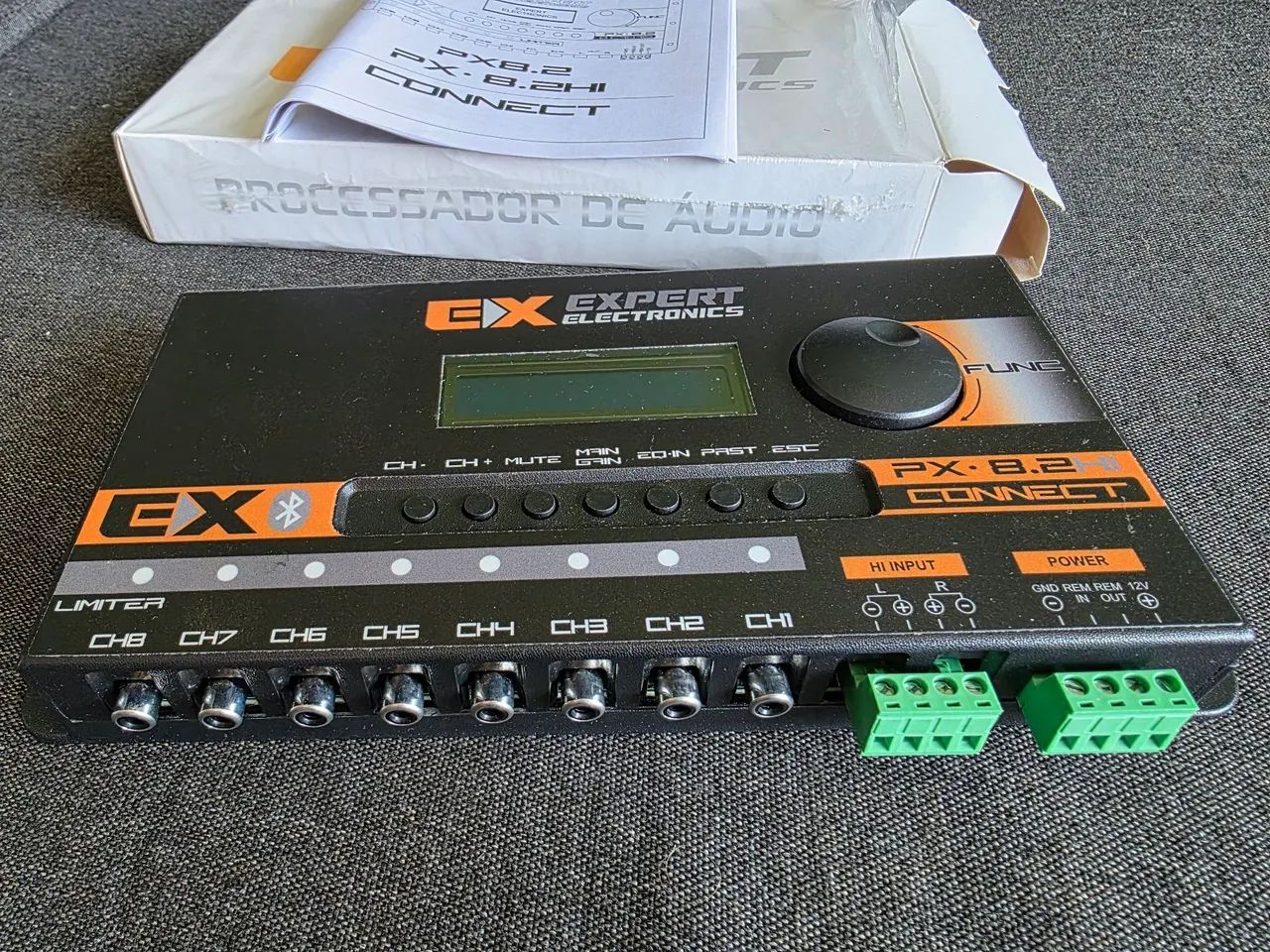 Processador DSP PX8 HI connect - Expert - Equipamentos e
