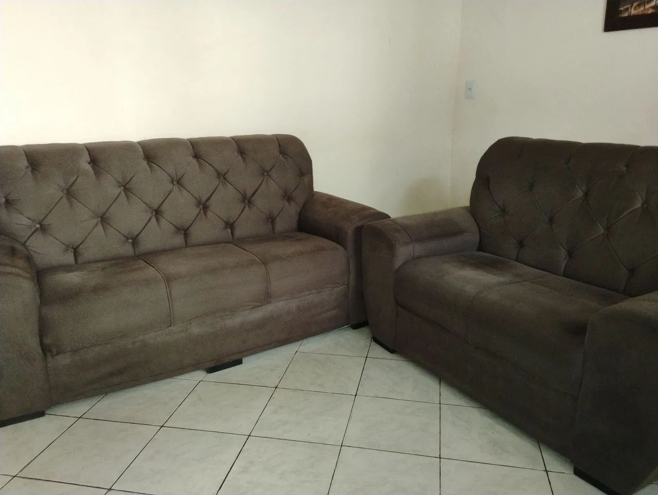 2 SOFÁS SEMINOVOS 