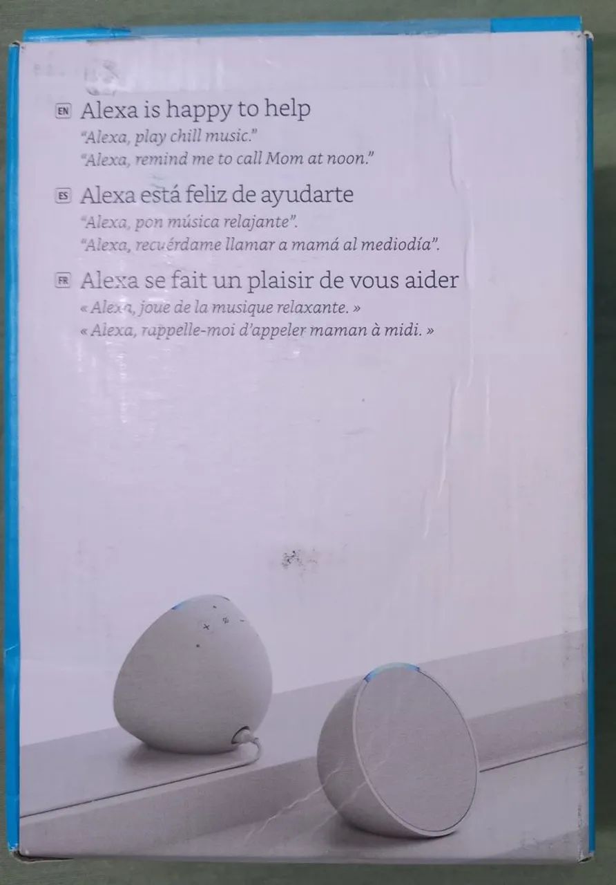 Alexa Echo Pop Branca - Nova na Caixa - Foto 5