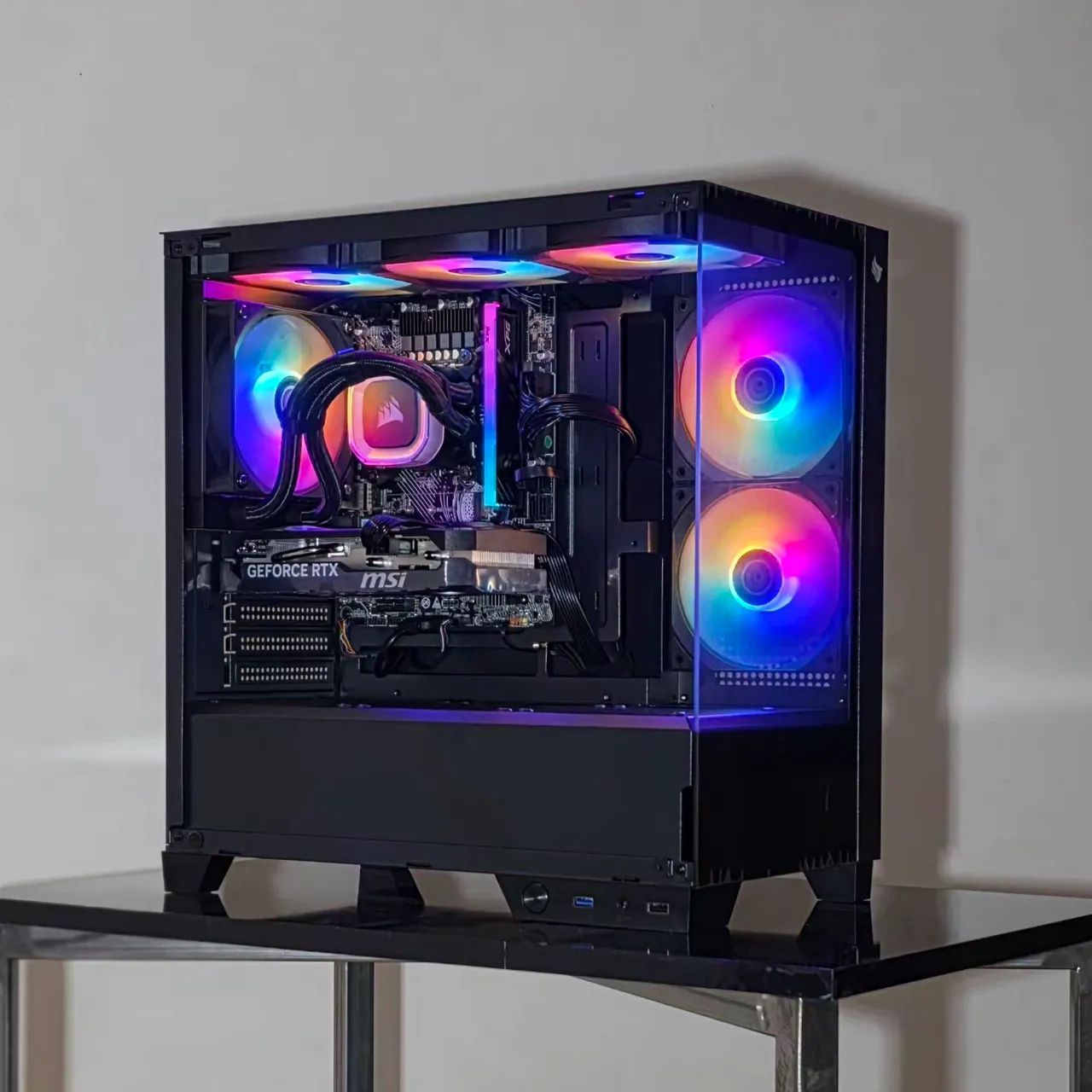 Pc gamer Rtx 5060 + I5 14400f 14° + 512gb | Tr0c0 e parcel0