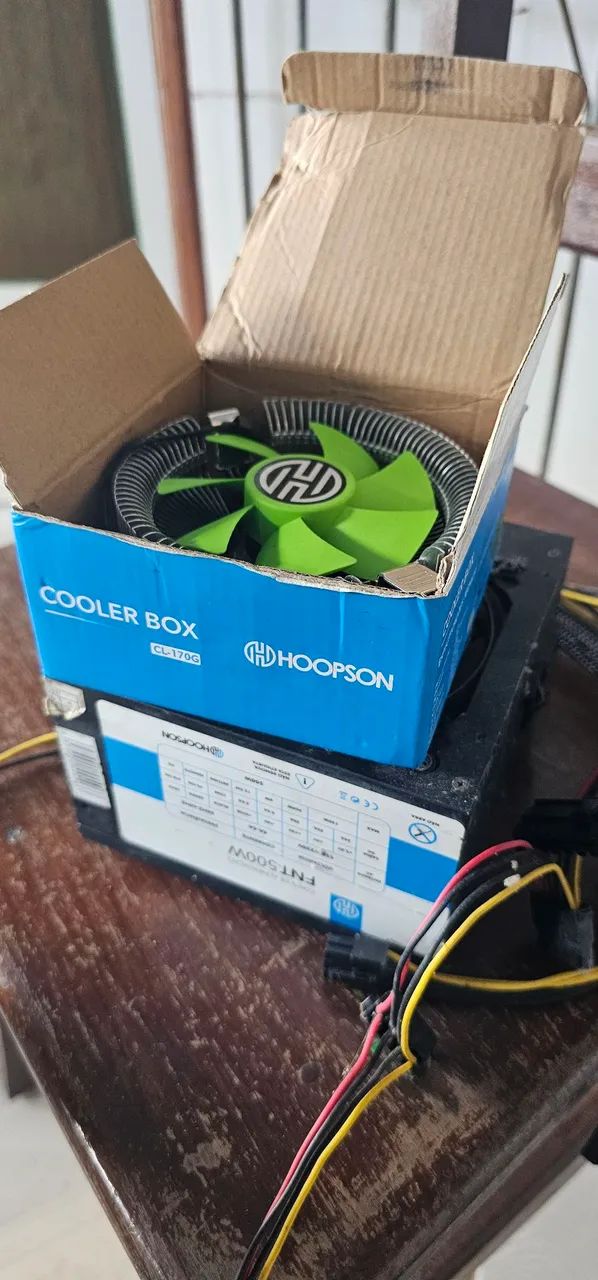 fontes 500w e cooler box - Foto 3