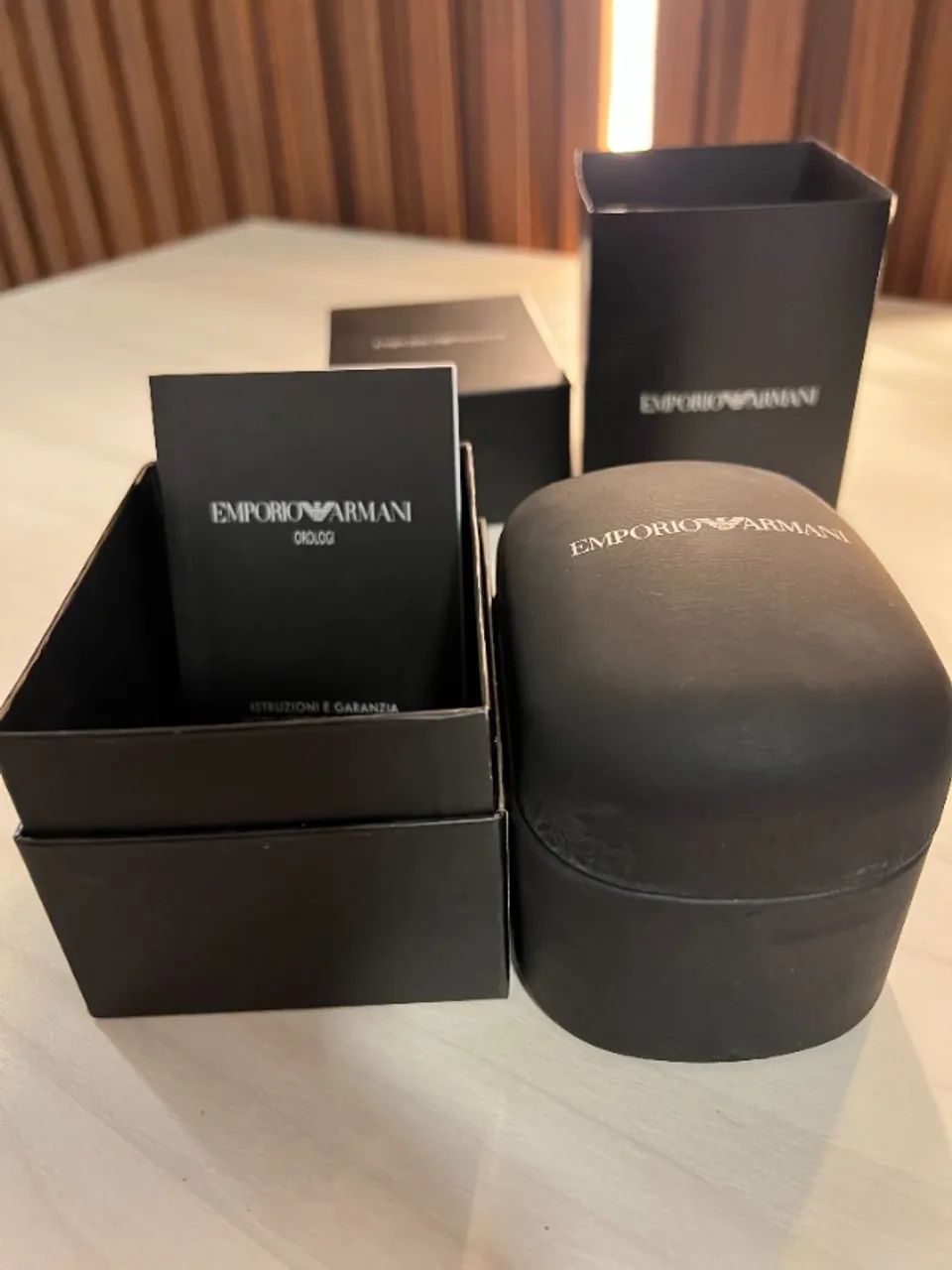 Relógio Empório Armani preto - Foto 3