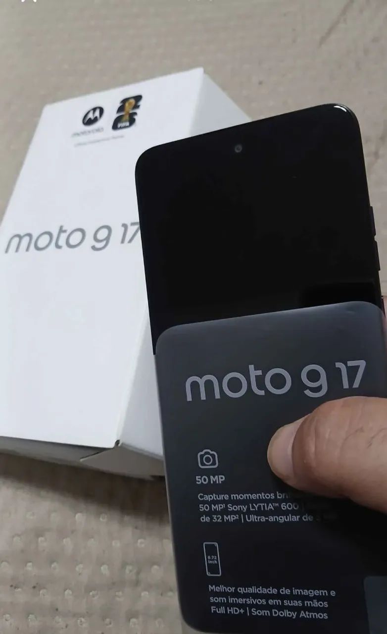 Vendo esse celular da marca MOTO G17 ZERADO NA CAIXA NUNCA USADO - Foto 5