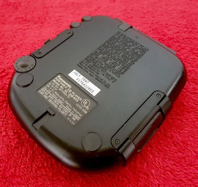 Discman Panasonic Shock Wave SL-SW405 - Vintage 1997 - Aparelhos