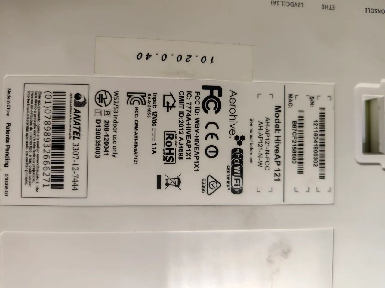 3 Access point aero hive ap121 - Foto 2
