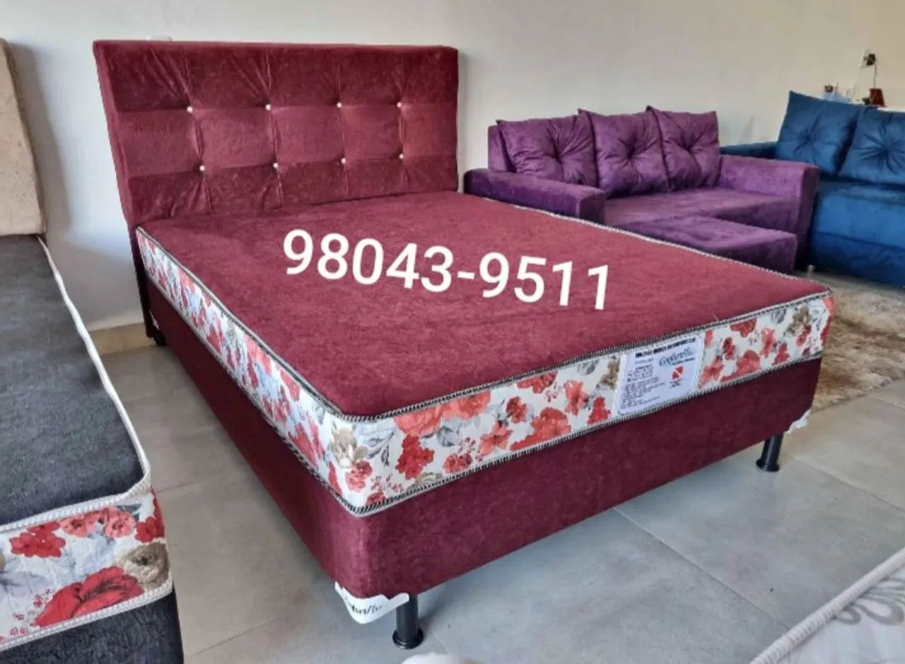 Cama Box Casal em Promoção. Entrega gratis 