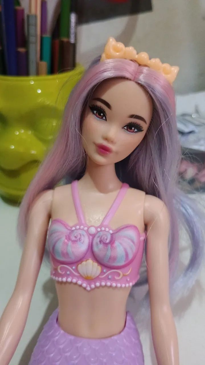 Boneca barbie odile lilas  - Foto 2