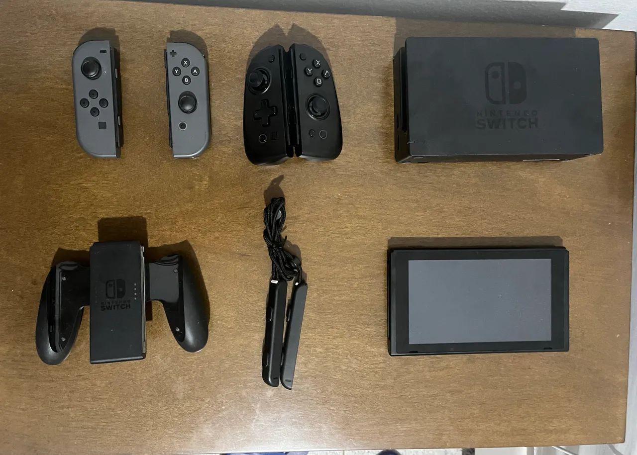 Nintendo switch + acessórios 