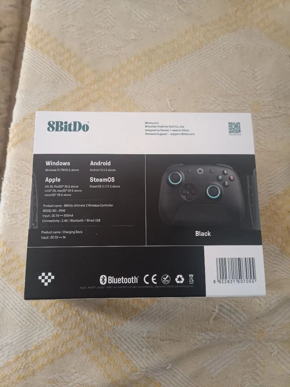 Controle 8bitdo Ultimate 2 Sem fio - com dock de carregamento - Foto 2