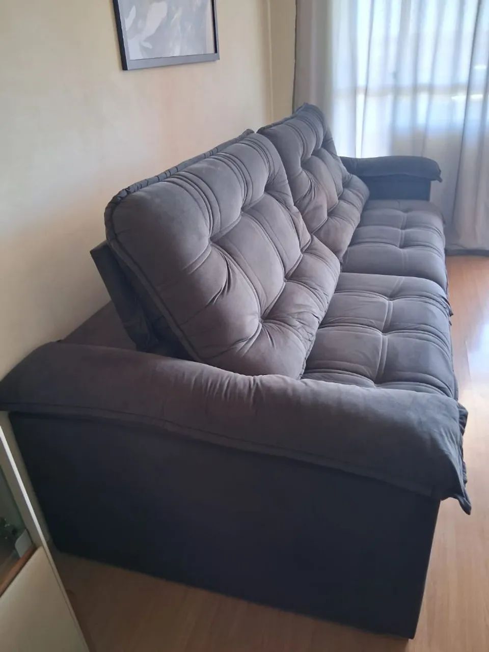Sofá retrátil e reclinável 2,90 mts pouquíssimo uso