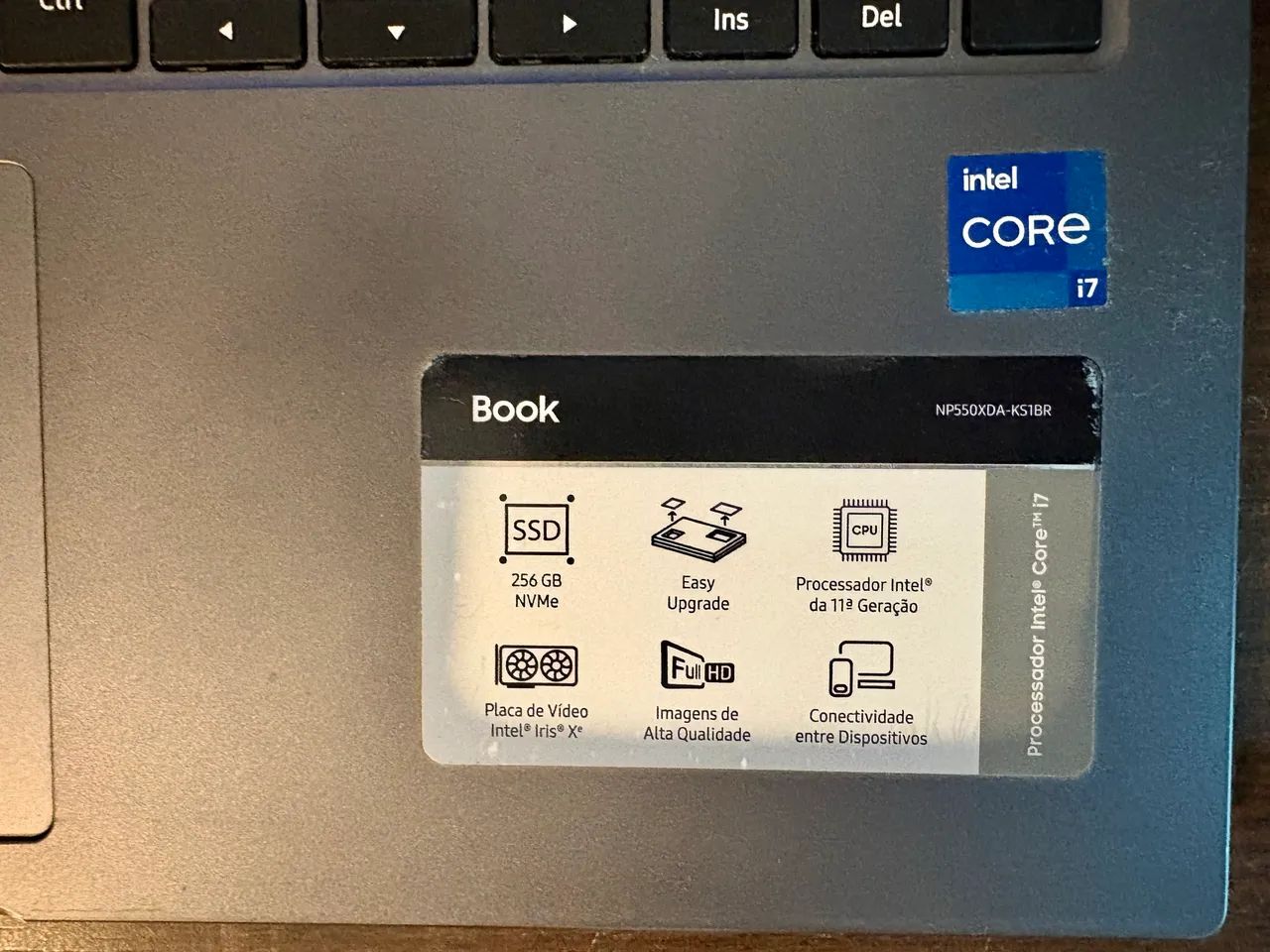 Samsung Book - intel core i7 - 256gb SSD - Foto 3