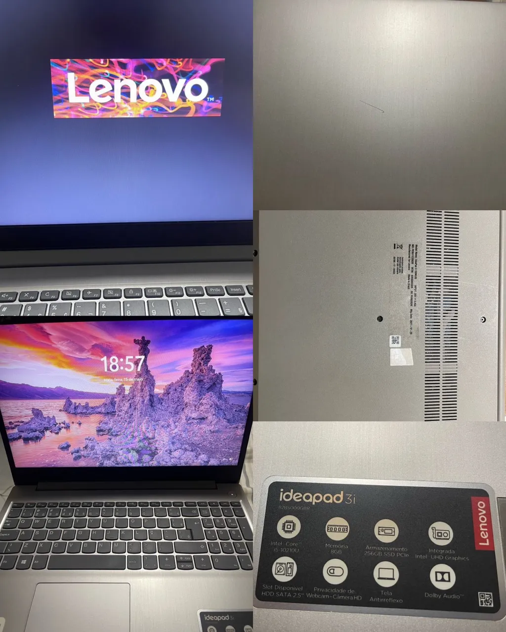 MacBook Neo 512gb + TouchID Silver Lacrado - Notebooks - Aleixo