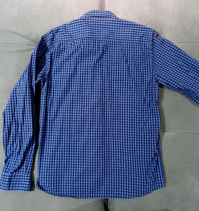 Camisa com linda padronagem, 100% algodão da camisaria Vila Jeans - Foto 2