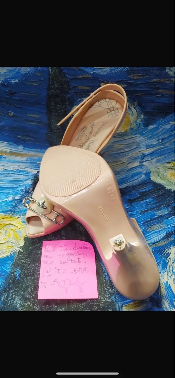 Melissa x Vivienne Westwood- Lady Dragon alfinete 38 - Calçados