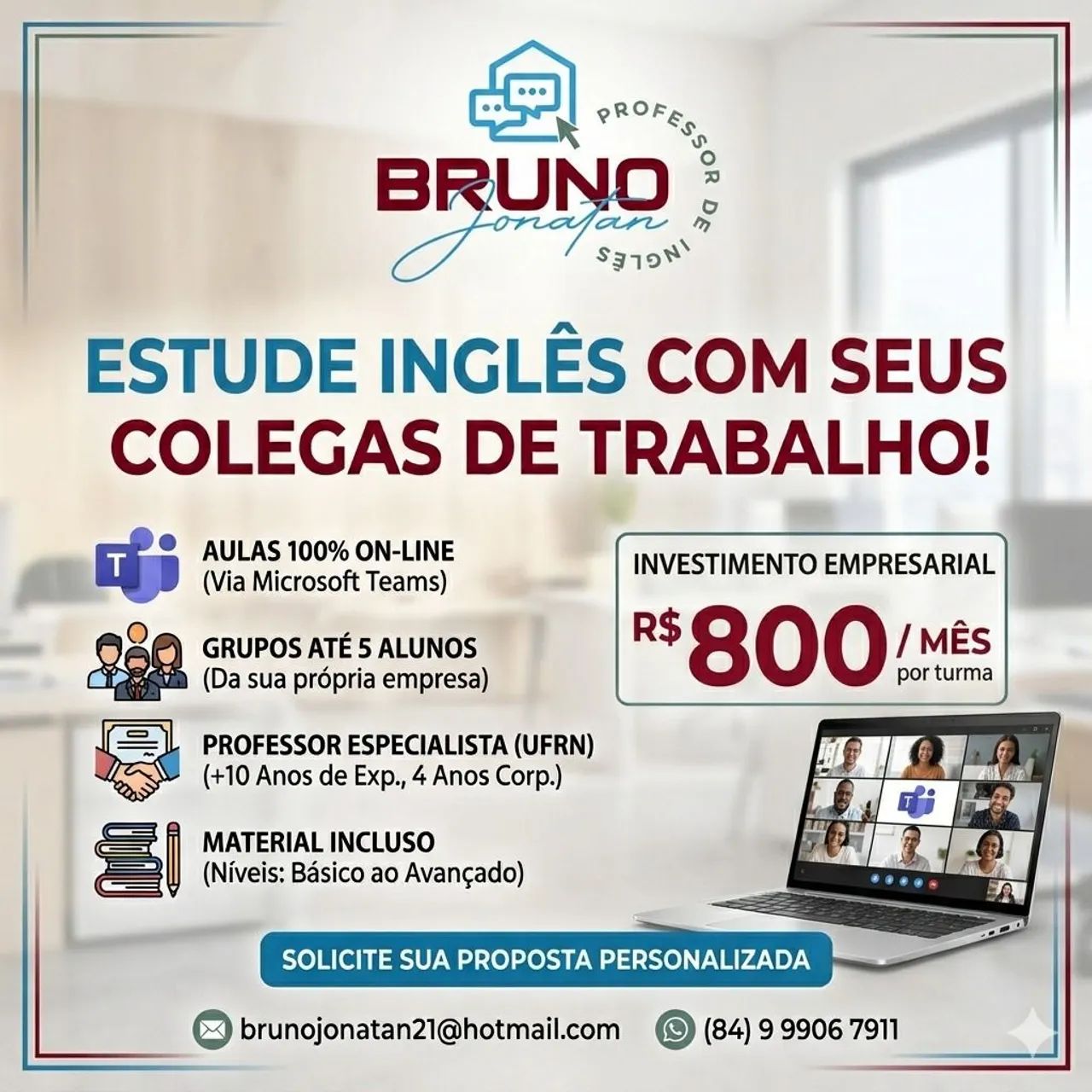 Aulas de Inglês / Professor Particular  - Foto 2