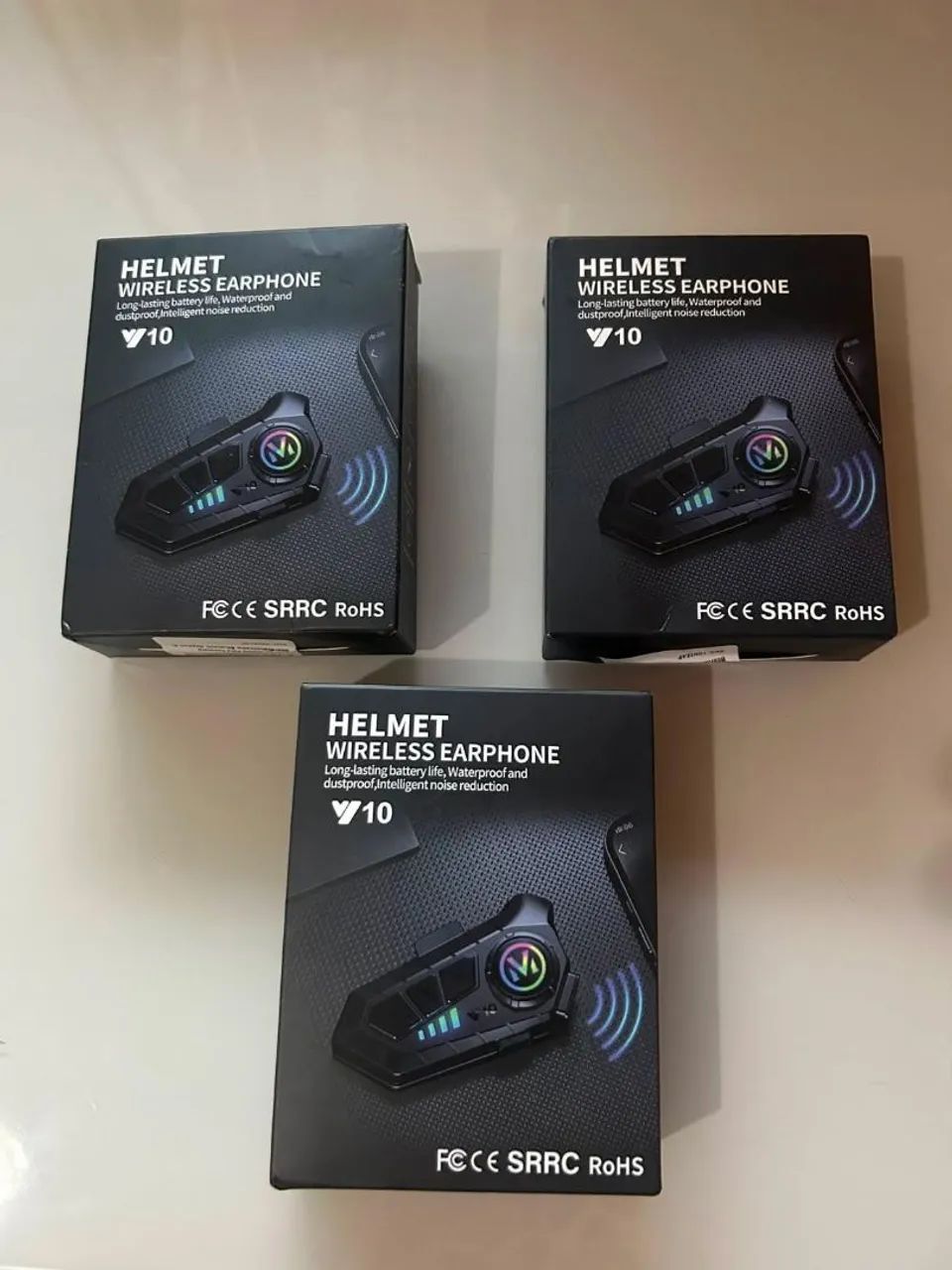 Intercomunicador V10 Bluetooth para Capacete - Moto, GPS e Chamadas - Foto 2