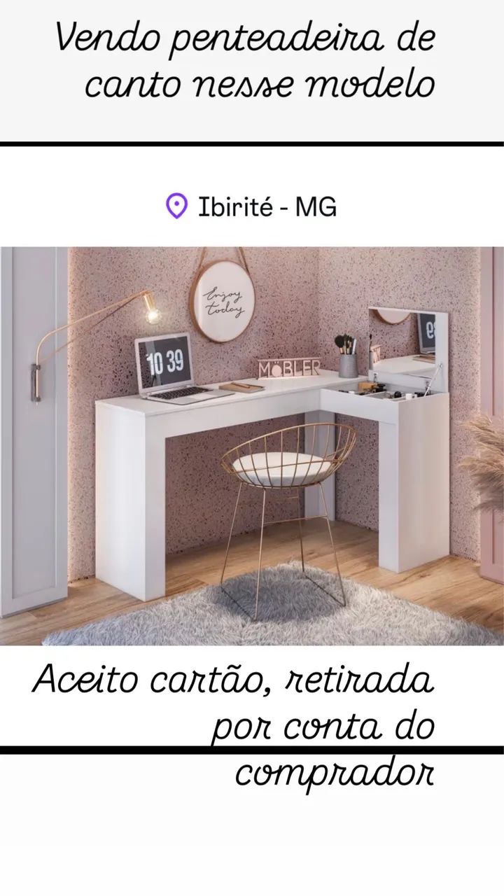 Penteadeira de canto  - Foto 2