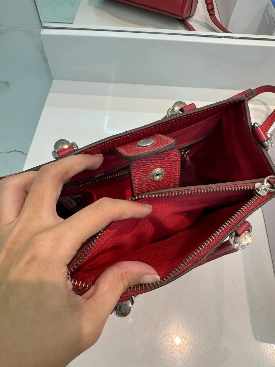 Bolsa Schutz em Couro - Foto 4