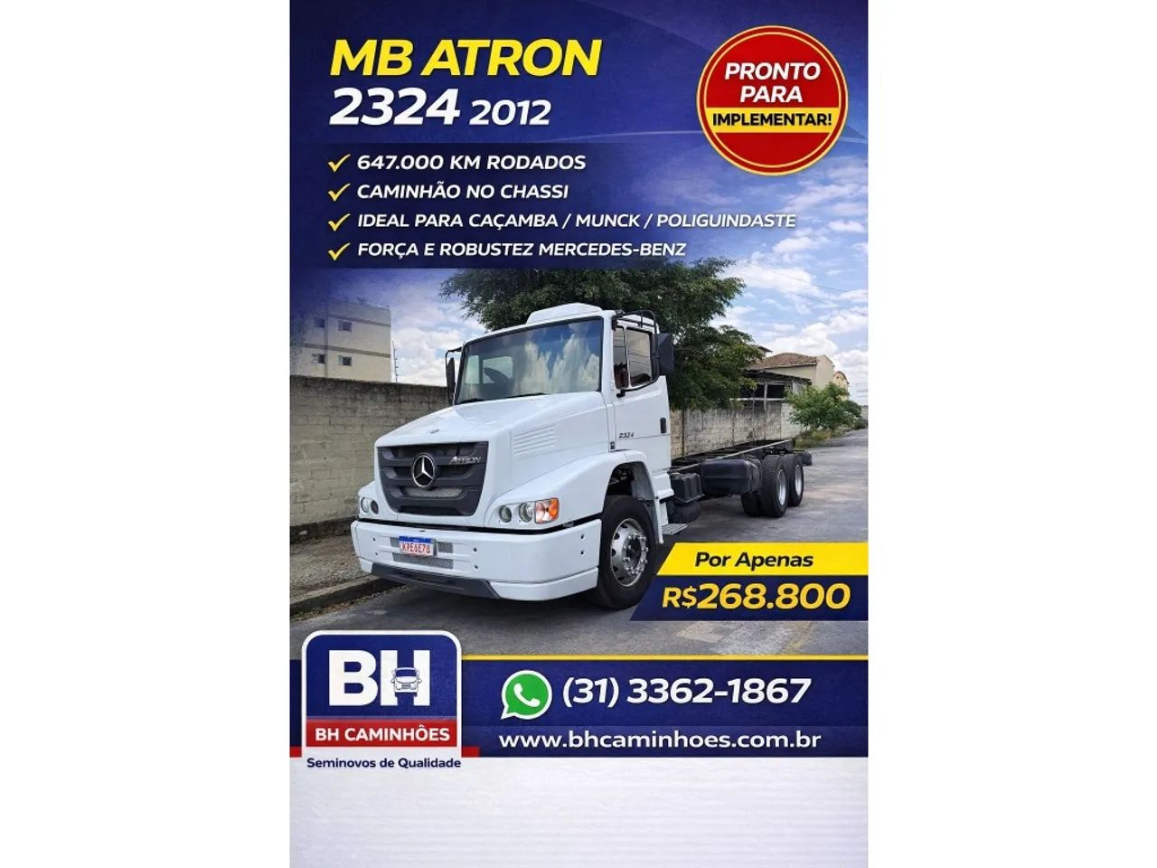 Mercedes-benz Atron 2012