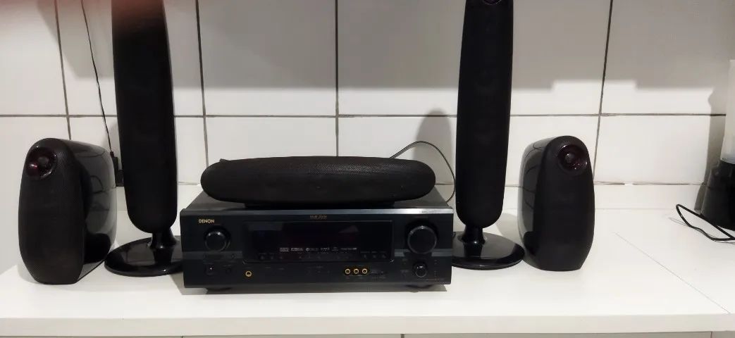 VENDA DE RECIVER MARCA DENON - Foto 4
