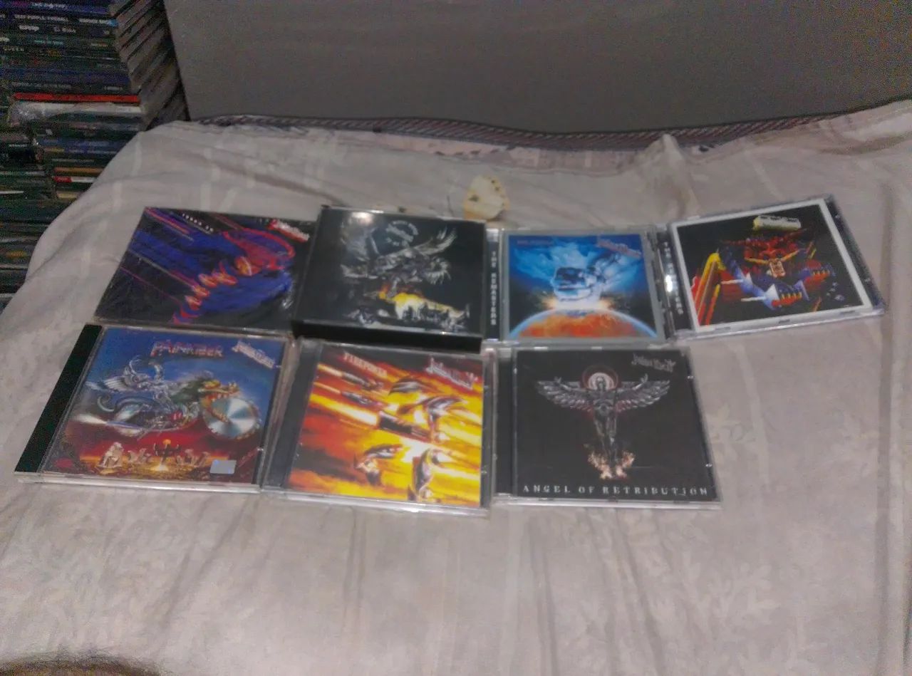 Cds - Judas Priest (7 cds) Nacional e Importado. - CDs, DVDs etc