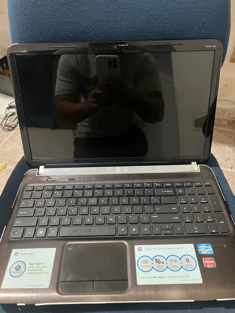 Notebook HP processador i7