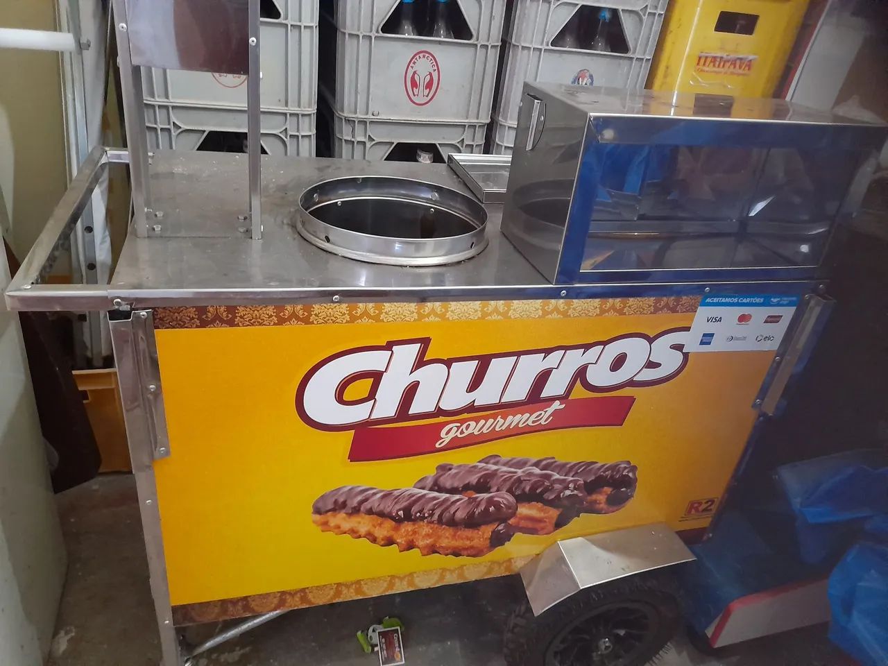 CARRINHO DE CHURROS GOURMET  - Foto 4