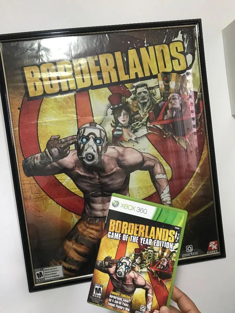 Borderlands Xbox 360 original 