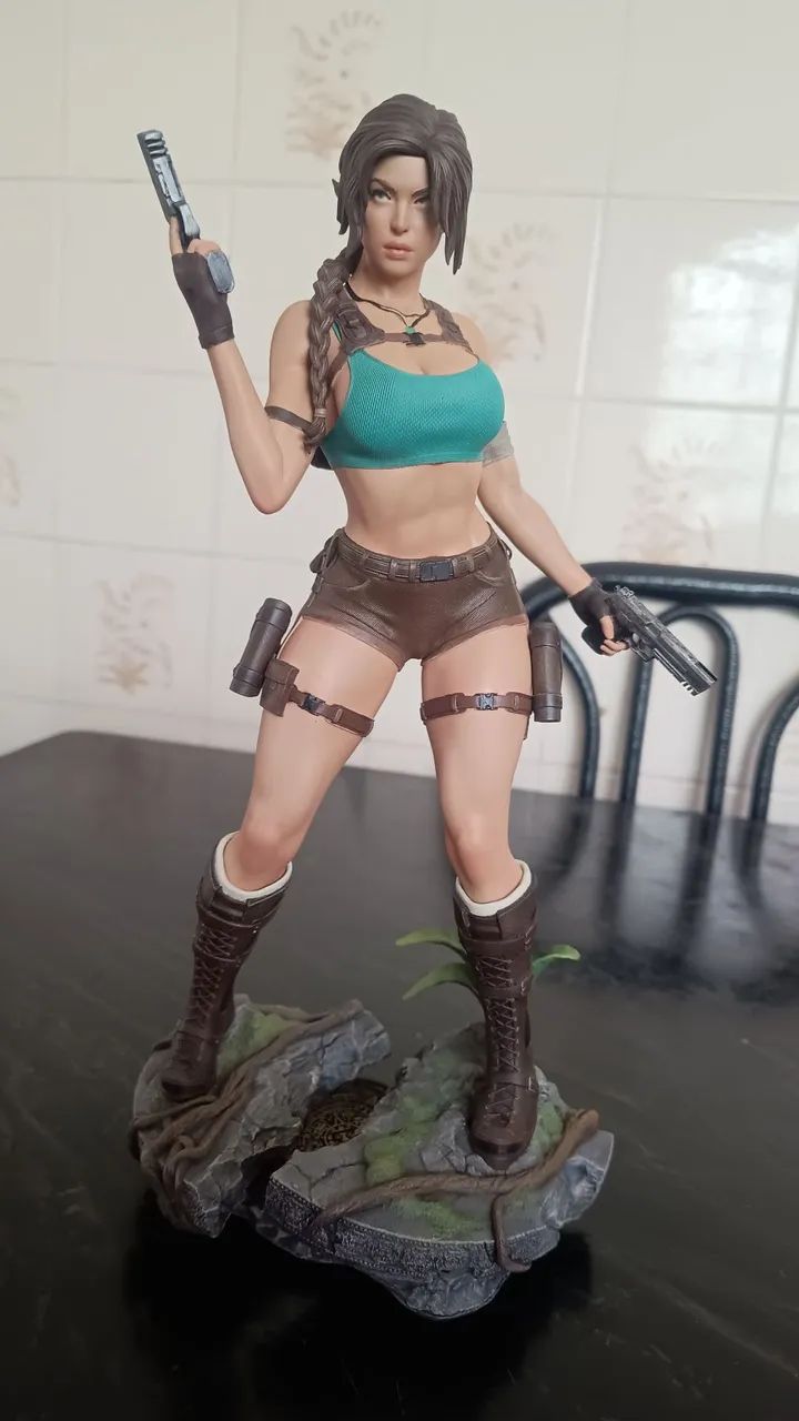 Por encomenda - Figure 3D da Lara Croft - Tomb Raider - Foto 2
